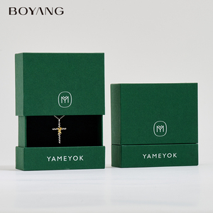 Custom Logo Recyclable Handmade <strong>Gift</strong> <strong>Box</strong> Packing <strong>Jewellery</strong> Necklace Bracelet Rings Drawer Paper Jewelry <strong>Box</strong> - Product Image 6