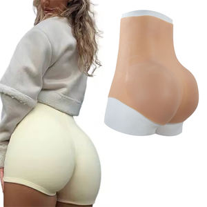 高品質ヒップアップパッド入りクロスドレッサーオープン股下パンツ人工ヒップお尻下着女性用ヒップパンツ - Product Image 4