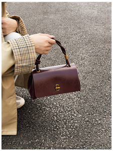 Sac carré vintage <span class=keywords><strong>Euro</strong></span>-Américain 2026, design <span class=keywords><strong>de</strong></span> niche, sac à bandoulière, nouveau sac bandoulière pour femme hiver - Product Image 6