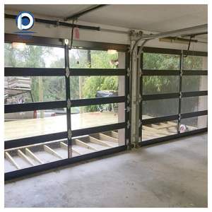 Portes <span class=keywords><strong>de</strong></span> <span class=keywords><strong>garage</strong></span> sectionnelles automatiques en aluminium Prima, à vue complète, avec verre Low-E, basculantes - Product Image 6