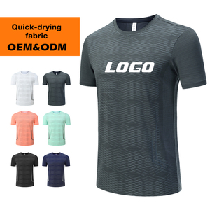 Camiseta Técnica Deportiva de Manga Corta para Hombre, de Malla Transpirable, de Secado Rápido y Elástica - Product Image 5