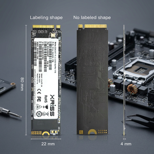 Xriss ฮาร์ดไดรฟ์ภายใน NVMe M.2 SSD 256GB NVMe PCle 3.0 SSD M.2 2280 NVMe - Product Image 3
