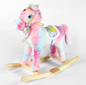 لعبة أطفال حصان هزاز من الخشب الصلب ، حصان هزاز سويدي كلاسيكي - Product Image 4