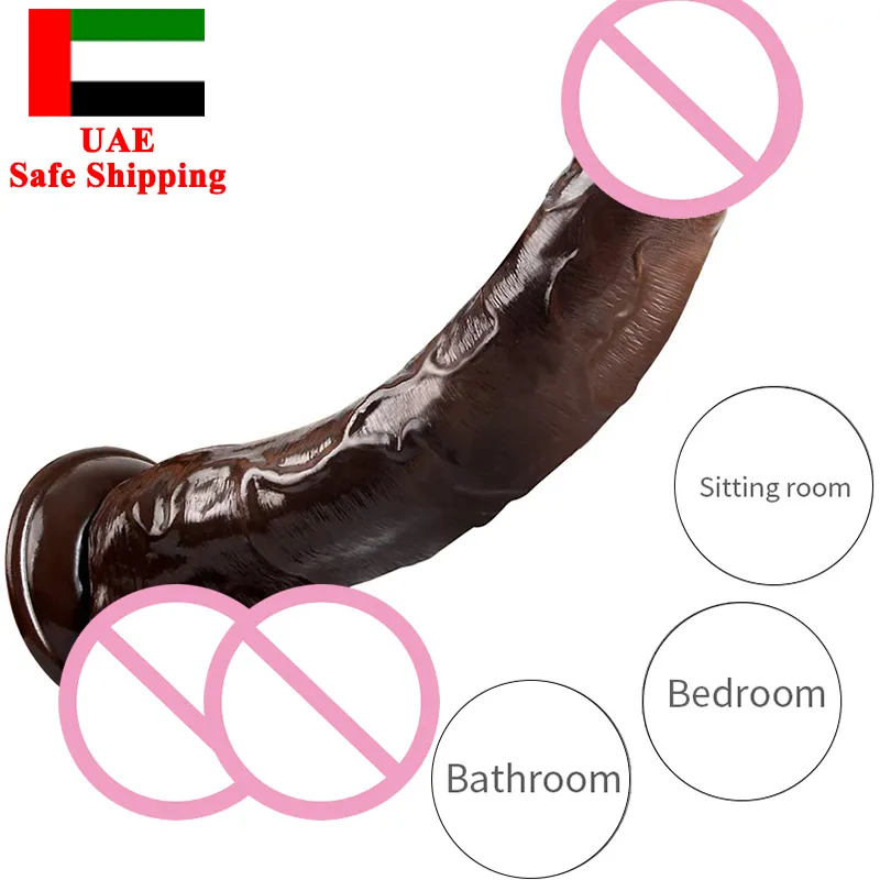 10.43 pollici flessibile Dildo anale Plug anale erotico con ventosa per adulti giocattoli sessuali per donne vibratore Dildo