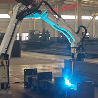Nouvelle tête de robot de soudage automatique intelligent à 6 axes Raintech PLC pour soudure à l'arc immergé avec suivi de la couture, pour applications industrielles et de construction légère à lourde
