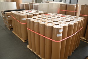 Nhanh khô 55gsm thăng hoa chuyển giấy cuộn chi phí-hiệu quả cho <span class=keywords><strong>Polyester</strong></span> quần áo & dệt may trang trí giấy trắng chất liệu - Product Image 5