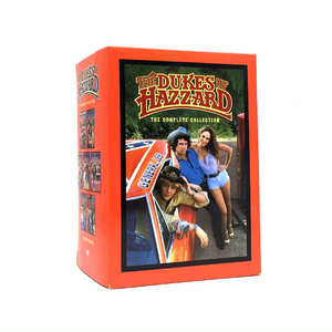 Công tước của Hazzard Bộ sưu tập hoàn chỉnh 33 đĩa nhà máy bán buôn TV Series shopify Ebay Hot Bán DVD phim Thương hiệu mới - Product Image 1