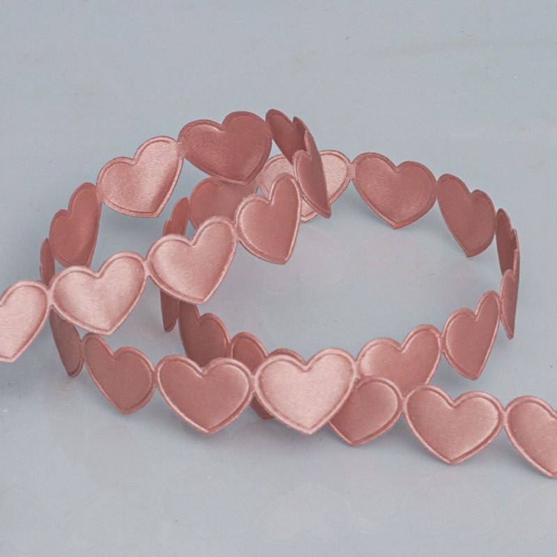 Rose Poussiéreux - 1,5 cm * 10 m / rouleau