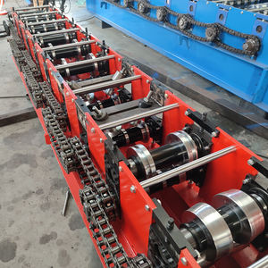 Machine de formage à rouleaux entièrement automatique pour la fabrication de gouttières métalliques, machine moderne pour gouttières, machine à gouttières continue à vendre - Product Image 4