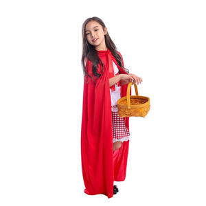 Robes de cosplay de Petit Chaperon rouge pour filles, costumes <span class=keywords><strong>d</strong></span>'<span class=keywords><strong>aventure</strong></span> <span class=keywords><strong>dans</strong></span> <span class=keywords><strong>la</strong></span> forêt de conte de fées, costumes de fête du Nouvel An pour enfants - Product Image 3
