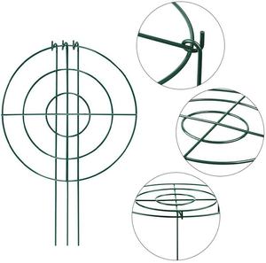 Support de <span class=keywords><strong>plante</strong></span> verte de jardinage de vigne d'escalade créative 30x40cm support de fleur d'hortensia de cadre d'escalade de <span class=keywords><strong>plante</strong></span> de fer de Rose - Product Image 4