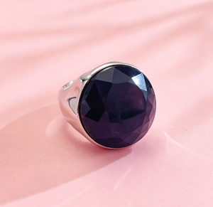 <span class=keywords><strong>Anillo</strong></span> de Acero Inoxidable con Piedra Negra, Diseño de Oso, Joyería de Moda de Alta Calidad, Marca Española - Product Image 2