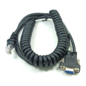 3m CuộN RJ45 để DB9 RS232 cáp với braid che chắn cho HONEYWELL Máy Quét Mã Vạch MS7120 ms9540 MS5145 <span class=keywords><strong>ms9520</strong></span> - Product Image 1