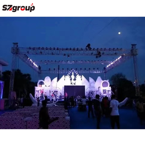 मुफ्त डिजाइन सेवाएं आउटडोर इवेंट कॉन्सर्ट पोर्टेबल काले एल्यूमीनियम मिश्र धातु स्पाइट फोल्डेबल - Product Image 4