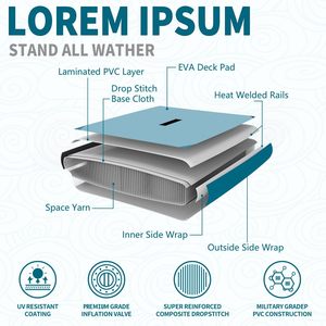Planche de SUP <span class=keywords><strong>gonflable</strong></span> OEM, planche de <span class=keywords><strong>paddle</strong></span> ODM, fabricant chinois de paddleboards pour sports nautiques 2026 - Product Image 6