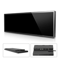 Écran tactile étiré ultra-large personnalisable de 29 pouces pour publicité, écran LCD intelligent pour étagère, affichage large et étiré