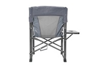 Chaise de réalisateur moderne en aluminium léger avec table latérale pour le camping et l'extérieur