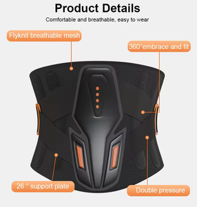 Supporto Lombare Personalizzato, Morbido, Regolabile, Durevole, Traspirante, Allevia l'Affaticamento Muscolare - Product Image 2