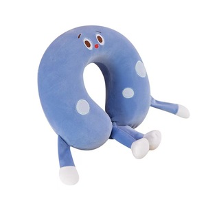 Almofada de Pescoço em Espuma Viscoelástica Personalizada com Tema Animal, em Formato de U, Macia, para Viagem, Apoio de Cabeça, Pelúcia Recheada para Dormir e Descansar - Product Image 1