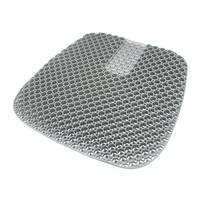 Coussin orthopédique multifonctionnel en gel rafraîchissant pour chaise de voiture Coussin de canapé lavable en nid d'abeille Coussin de siège anti-douleur
