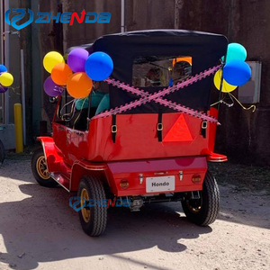 Быстрая доставка Ac 48 В 5000 Вт винтажный автомобиль 2 + 2 местный Электрический классический автомобиль для продажи - Product Image 6