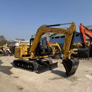 Mini-excavatrice CAT 308E2 d'occasion, 8 tonnes, excavatrice hydraulique sur chenilles, machine de construction compacte - Product Image 4