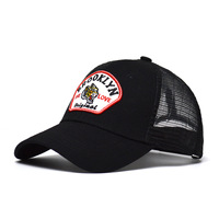 Casquette de camionneur personnalisée, patch brodé, dos en maille de sergé de coton, OEKO TEX, fabricant BSCI, snapback, faible MOQ