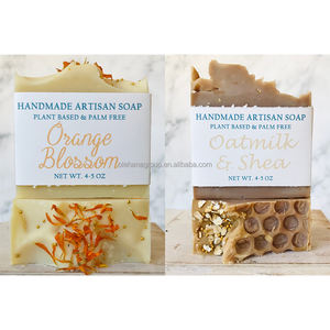 Güzellik Vegan banyo sabunu toptan toplu sabun Vegan saf bitki uçucu yağ organik doğal el yapımı sabun çubukları - Product Image 6