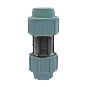 Connexion rapide 63 raccords de tuyauterie d'eau d'irrigation HDPE PN16 raccords PE <span class=keywords><strong>à</strong></span> Compression en plastique PP pour systèmes d'irrigation <span class=keywords><strong>goutte</strong></span> <span class=keywords><strong>à</strong></span> <span class=keywords><strong>goutte</strong></span> - Product Image 4