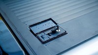 Couverture de benne de camion rétractable en alliage d'aluminium de haute qualité, étanche, à double verrouillage, pour BYD SHARK 6 2025+, sans perçage