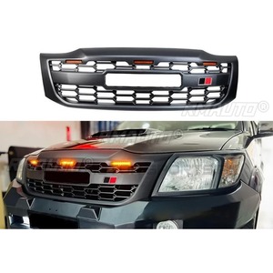 עבור toyota <span class=keywords><strong>hilux</strong></span> 2008-ערכת גוף 2014 מכונית פגוש גריל מירוץ גריל מירוץ רצועות דקורטיביות חזית פגוש חלק חיצוני - Product Image 2