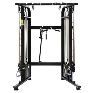 Gym kommerzielle Indoor-Widerstands bänder Kabel Crossover Luxus Gym Smith Maschine Bird Deep Squat ting Fitness geräte