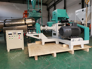 Multifunzionale cibo per cani estrusore galleggiante mangime per pesci estrusore <span class=keywords><strong>verso</strong></span>/Pet Dog estrusore per l'alimentazione dei pesci galleggiante Made in China - Product Image 4