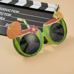 Occhiali da Sole per Feste in Spiaggia Tropicale, 10 Stili con Fenicotteri e Cocktail, Accessori Divertenti per Foto Estive in Piscina e Vacanze - Product Image 4