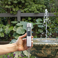 Testeur de qualité de l'eau numérique 3-en-1 TDS EC Température, haute précision, design moderne, portable, en PP, pour usage en jardin