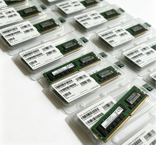P43322-B21 P48499-001 P43324-0A1 16GB (1x16GB) Single Rank X8 DDR5-4800 CAS-40-39-39 EC8 Registered Smart Memory Kit