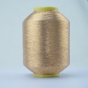 Kim loại chủ đề nhà sản xuất 150D <span class=keywords><strong>lurex</strong></span> sợi cho hỗn hợp sợi <span class=keywords><strong>MH</strong></span> kim loại sợi với Polyester - Product Image 4