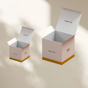 Caja de Cartón Rígido Ecológica con Logotipo Personalizado, Caja Pequeña de Cartón Kraft, Cajas de Embalaje para Perfumes, Lápiz Labial, Cosméticos - Product Image 3