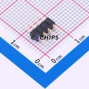 PZ200-1-04-Z-C Pin Header Through hole Component (THT),P=2mm Connector 1x4P 2mm 2mm Round Pin - Product Image 1