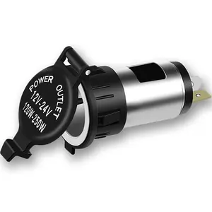 12V Auto Sigaret Stekker Uitlaat Onderdelen Aluminium Sigarettenaansteker Stekker 120W Vervanging Auto Sigarettenaansteker Aansluiting Adapter Voor Rv