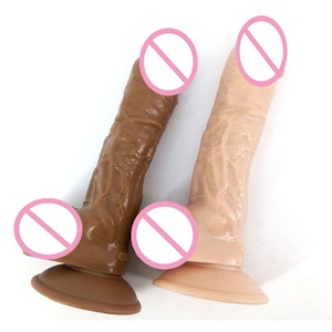 FAAK Clear Texture Realistic Suction <b>Dildo</b> extreme Sex Tools Plastic Penis Alat Sex Sex Tools Sexual Penis - Product Image 2