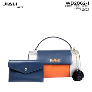 QAZA 2024 nouveau <span class=keywords><strong>sac</strong></span> fourre-tout décontracté mode PU matériel motif d'épissage <span class=keywords><strong>sac</strong></span> pour femmes - Product Image 6