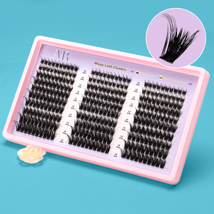 Lash Cụm Kit Tự Nhiên 10-16Mm Wispy Lash Cụm D Curl Cụm Lông Mi Mềm Cá Nhân Tự Làm Lông Mi Mở Rộng Bộ Dụng Cụ - Product Image 3