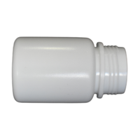 30ml Mini HDPE Pharma Bouteille en plastique pour la médecine solide Comprimé Pilule Capsule avec joint à chaud Bouchon à vis Fabricant en gros