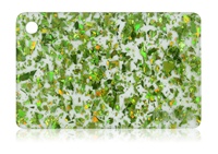 Feuille acrylique scintillante Offre Spéciale 1220*2440mm feuille de motif Double face pour la décoration coupée à la taille Service inclus