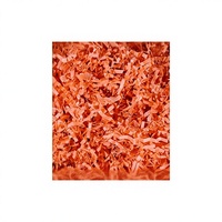 Papier d'emballage en gros, double face, papier artisanal, coupe ondulée, garniture déchiquetée, 1-3 mm, pour boîtes cadeaux, avec matériaux recyclés, emballage