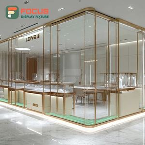 Exhibidores de Joyería Premium Personalizados, Superficie Pulida, Vitrina de Vidrio para Tiendas de Marca - Product Image 3