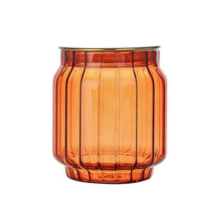 Nouveau design <span class=keywords><strong>de</strong></span> bocal à bougie vide personnalisé <span class=keywords><strong>de</strong></span> luxe <span class=keywords><strong>en</strong></span> forme <span class=keywords><strong>de</strong></span> citrouille porte-bougies <span class=keywords><strong>en</strong></span> verre à haute teneur <span class=keywords><strong>en</strong></span> borosilicate avec boîte - Product Image 6