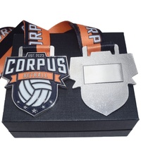 Médailles de volley-ball personnalisées or argent bronze pour le carnaval Sukan MYSED 2025 Médaille et médailles de football basketball en métal avec ruban