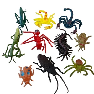 10 pièces Boîte mystère d'animaux et d'insectes, ensemble éducatif pour la petite enfance, jouet cadeau promotionnel - Product Image 1